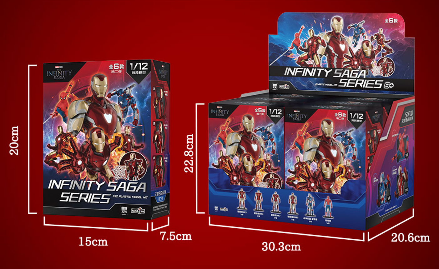 7/31 Infinity Saga Marvel Infinity Saga Blind Box - Image 2