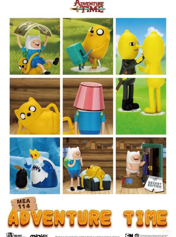 Beast Kingdom Adventure Time Blind Box 7/31 Beast Kingdom Adventure Time Blind Box