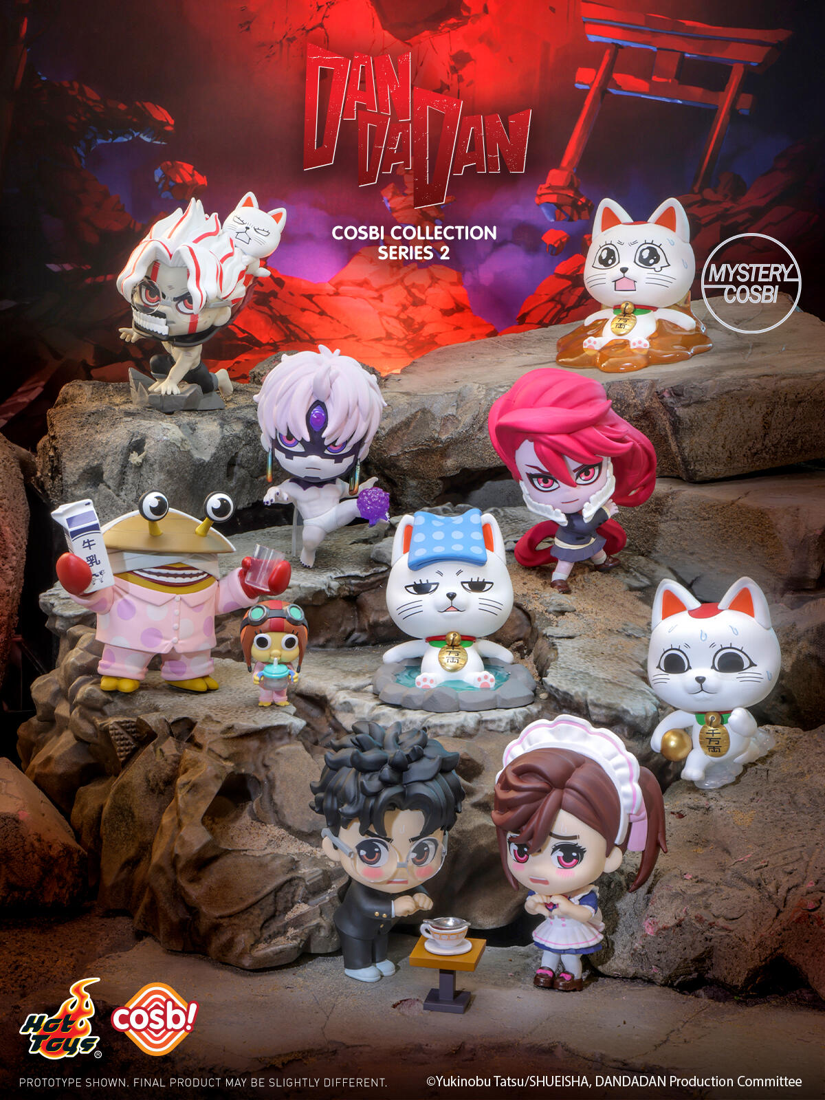 7/24 Dandadan COSBI Blind Box Mini Figure Vol.2