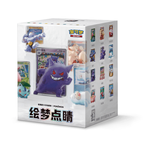 Pokémon TCG Collect! 151 Dream Painting Figure Gift Box (Simplified Chinese) Vol.1 Pokémon TCG Collect! 151 Dream Painting Figure Gift Box (Simplified Chinese) Vol.1