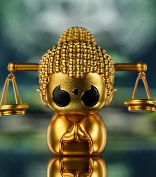 Hulai - Equal All Beings Mini Golden Buddha