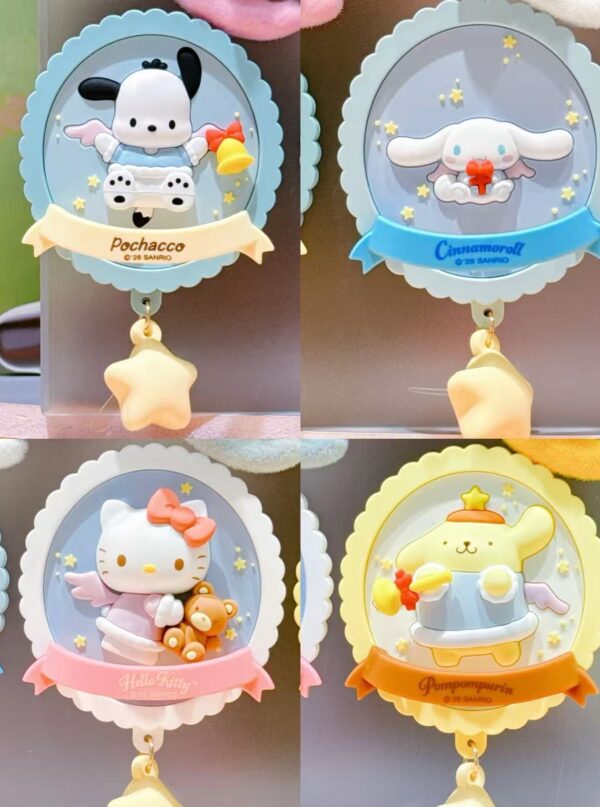 7/24 Sanrio Characters Little Angel Series Light-up Fridge Magnet Blind Box