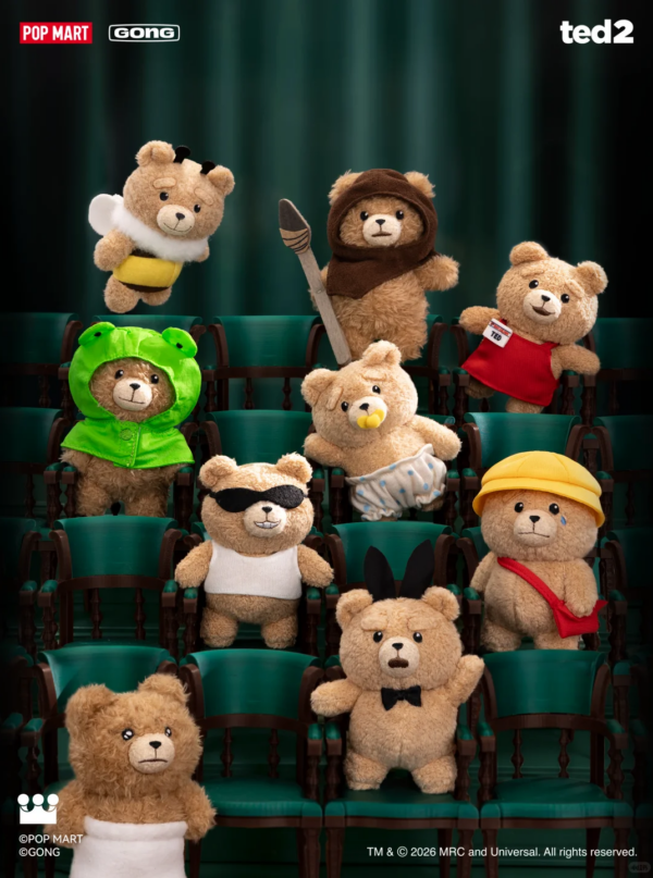 7/22 GONG | Ted2 Baby Ted Articulated Plush Charm