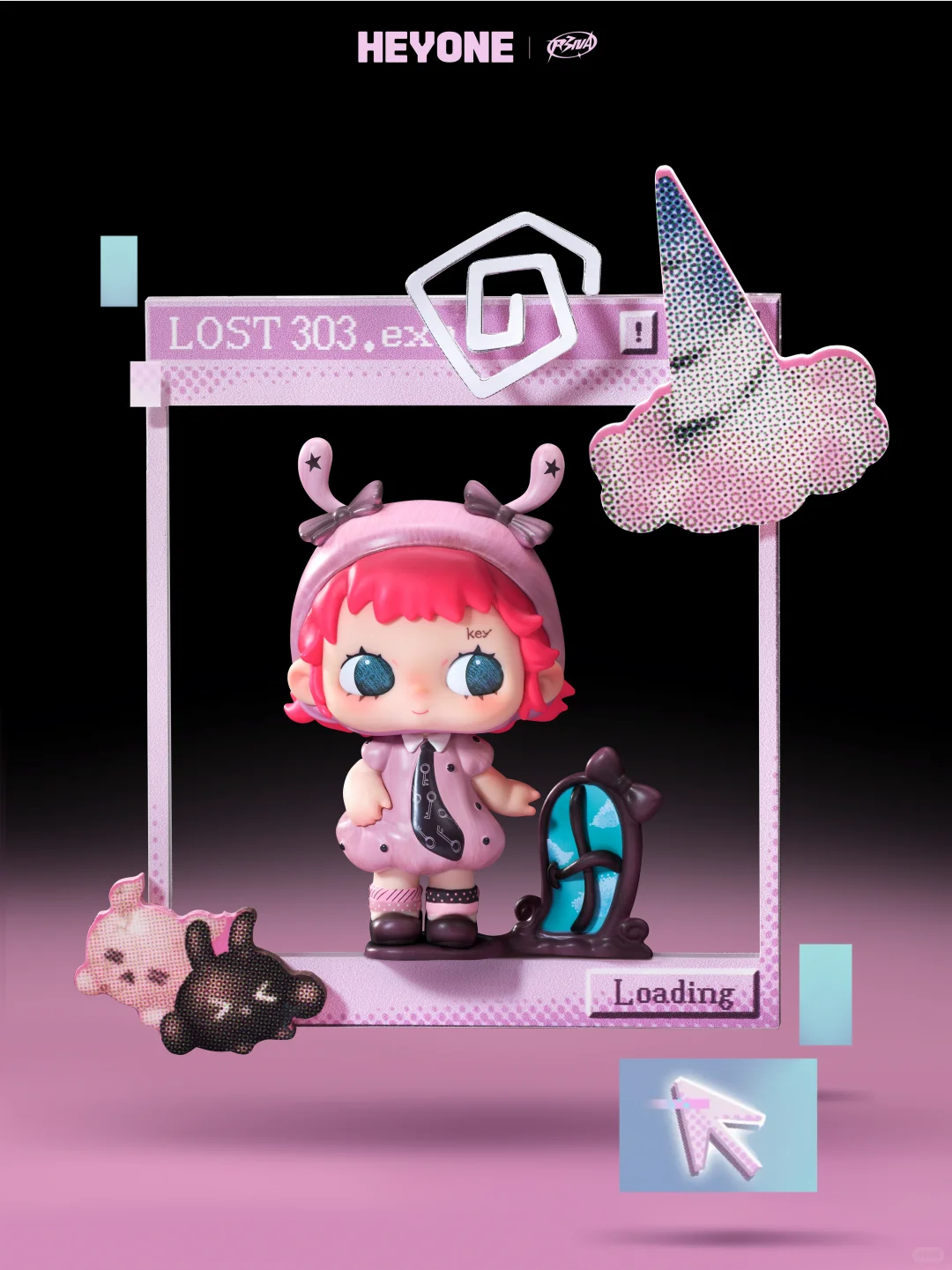 7/23 HEYONE - 33R3NA - Lost 303 - Figure Blind Box - Image 3