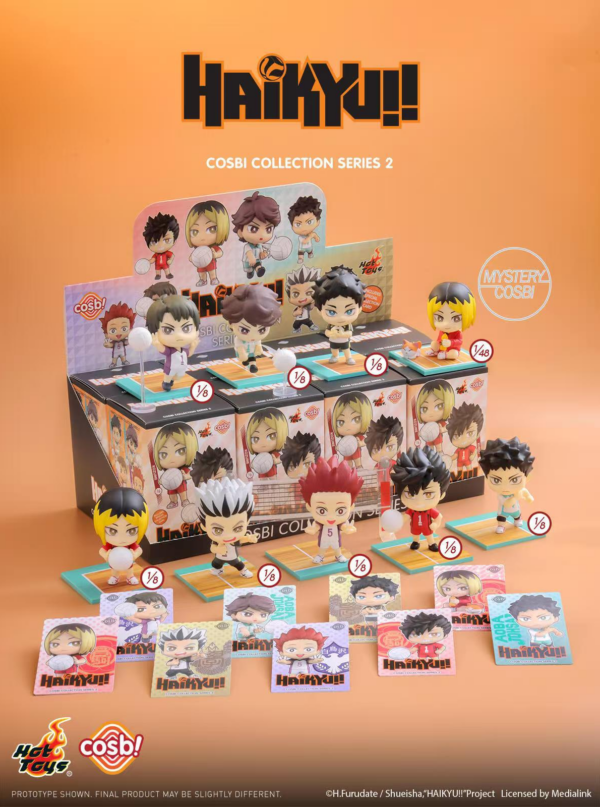 7/27 Hot Toys Haikyu!! Cosbi Collection Series 2 Blind Box