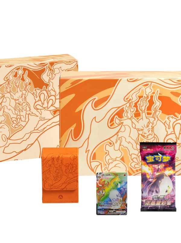 Pokémon TCG Sword & Shield Charizard VMAX Collection Gift Box (Simplified Chinese) Pokémon TCG Sword & Shield Charizard VMAX Collection Gift Box (Simplified Chinese)