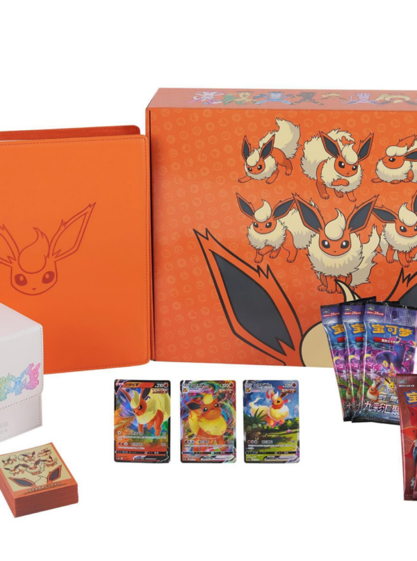 Pokémon TCG Sword & Shield Eevee Advanced Gift Box - Flareon (Simplified Chinese) Pokémon TCG Sword & Shield Eevee Advanced Gift Box - Flareon (Simplified Chinese)