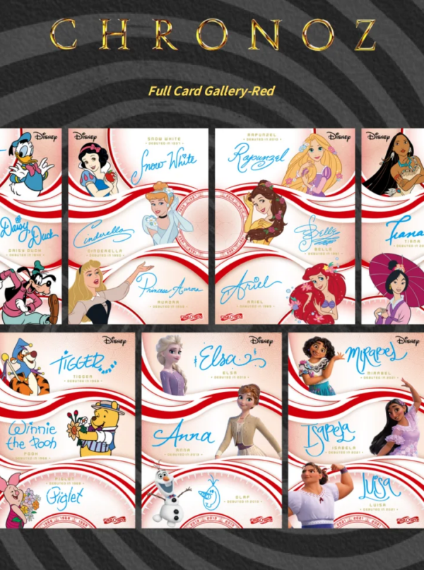 7/31 2026 ChronoZ Disney Legacy Trading Cards