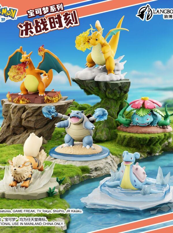 Pokémon Series Battle Moment Figurines Pokémon Series Battle Moment Figurines