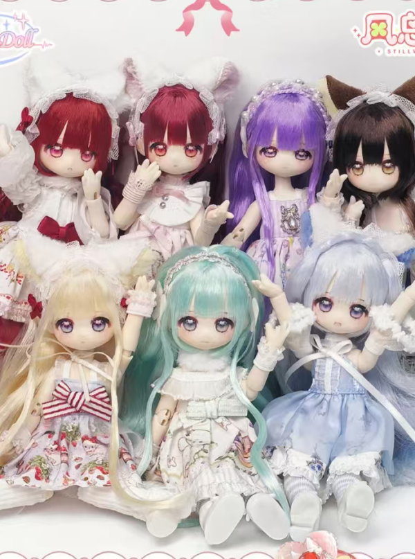 8/19 Stillwind Myth 1/12 Scale Root‑Hair Bjd Blind Box