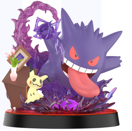 Pokémon Gengar & Mimikyu Figure Pokémon Gengar & Mimikyu Figure