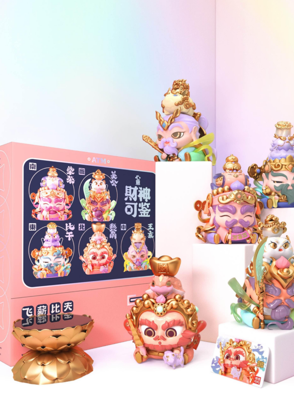 FUFUTIETIE Five‑Way God of Wealth Series Dream Version (Full Set Box)