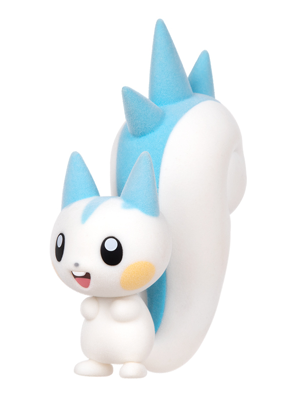 Pokémon Flocked Series Pachirisu Figurine