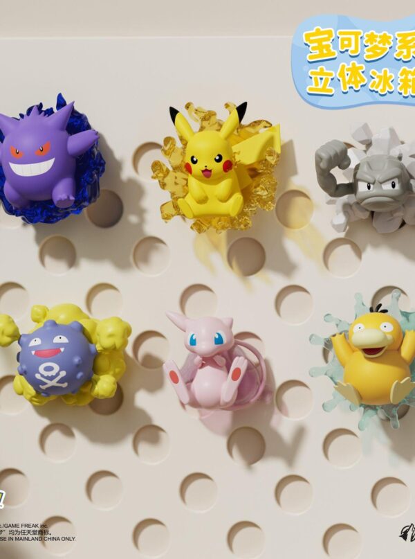 Pokémon Series 3D Fridge Magnets Pokémon Series 3D Fridge Magnets