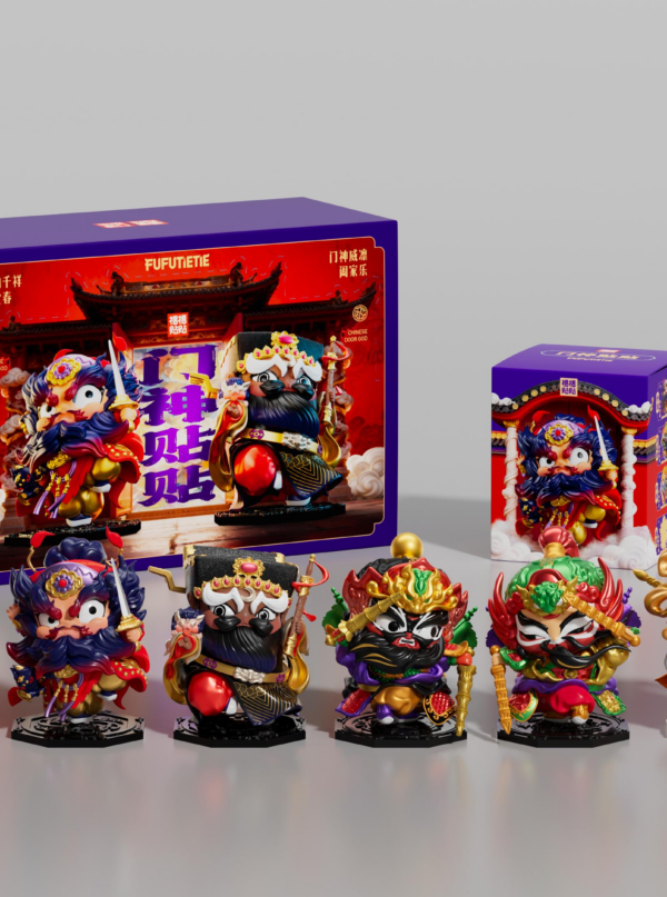 Fufutietie‑Door God Series Figure Fufutietie‑Door God Series Figure