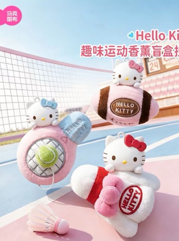 Hello Kitty Fun Sports Aromatherapy Plush Keychain Blind Box