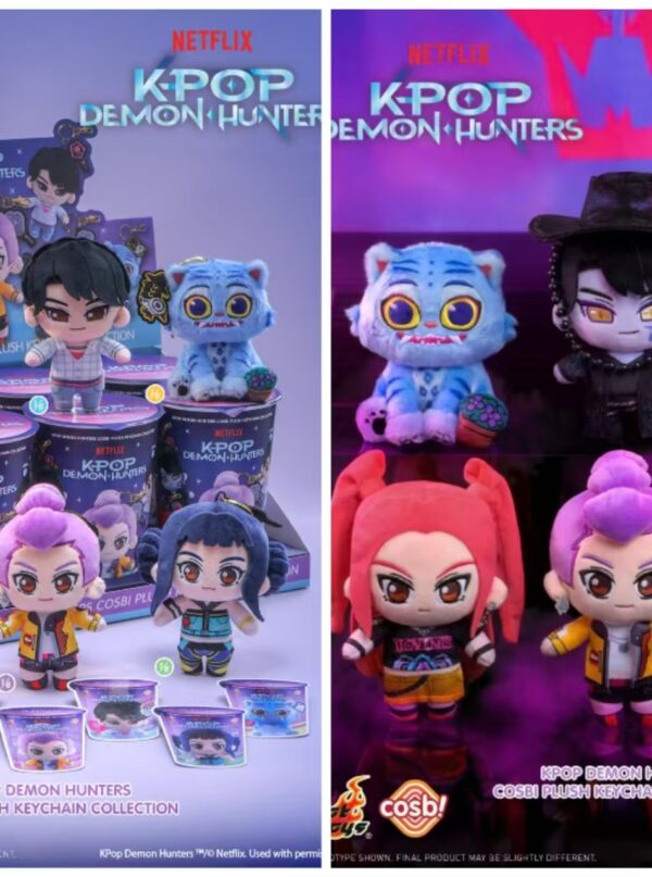 KPop Demon Hunters –Cosbi Plush Keychain Collection