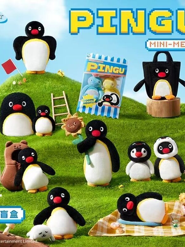 Pingu MINI MEME Series Plush Blind Box Pingu MINI MEME Series Plush Blind Box