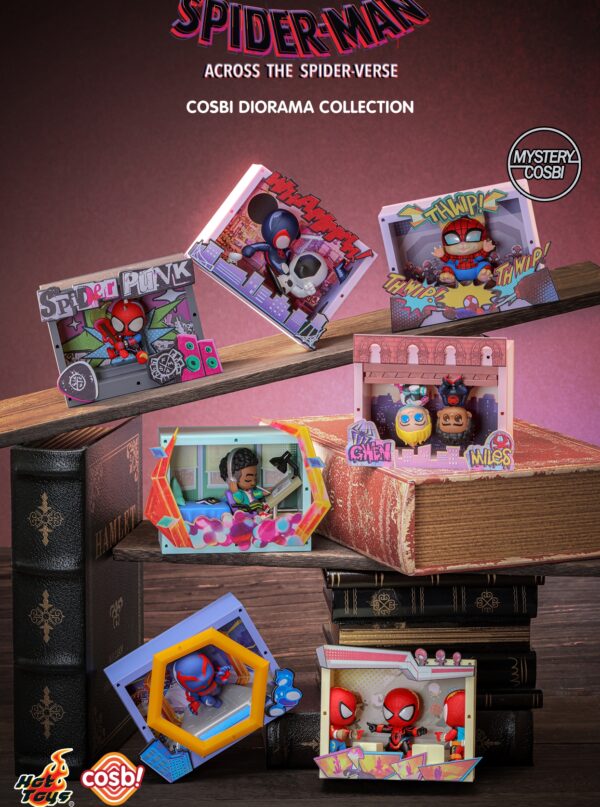 Spider Man Across The Spider-Verse Cosbi Diorama Collection Spider Man Across The Spider-Verse Cosbi Diorama Collection