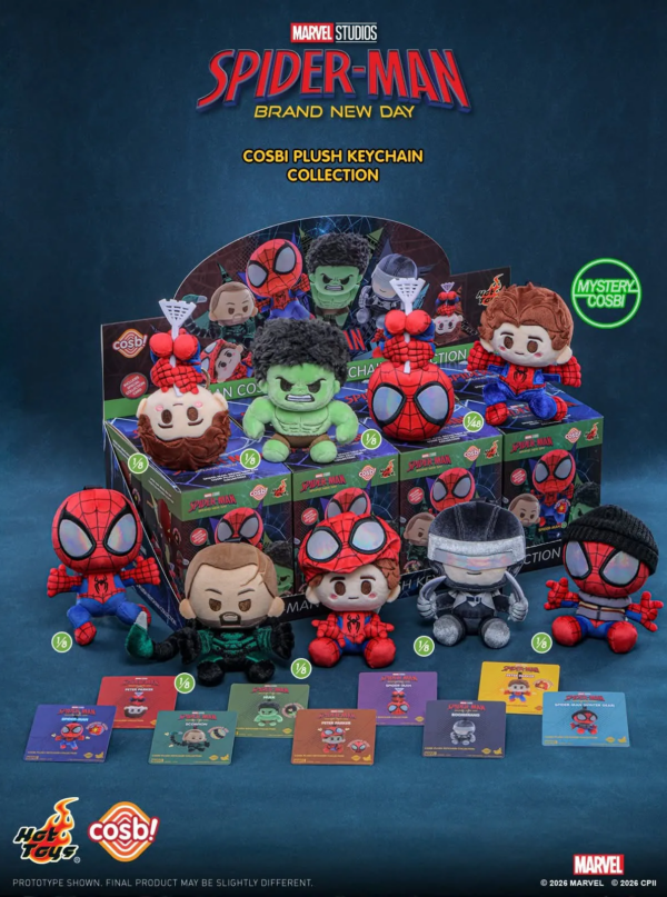 Spider-Man Brand New Day Cosbi Plush Keychain Collection Spider-Man:Brand New Day Cosbi Plush Keychain Collection