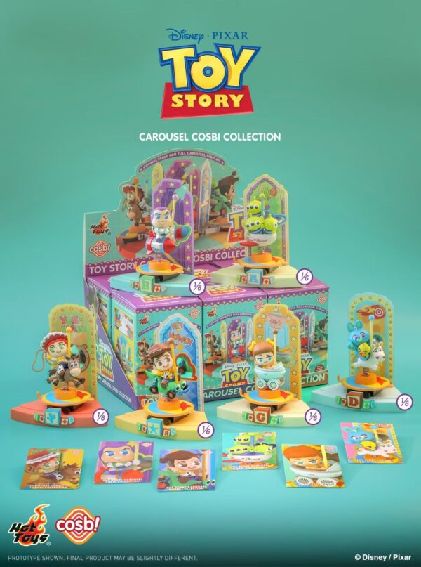 TOY STORY Carousel Cosbi Collection TOY STORY Carousel Cosbi Collection