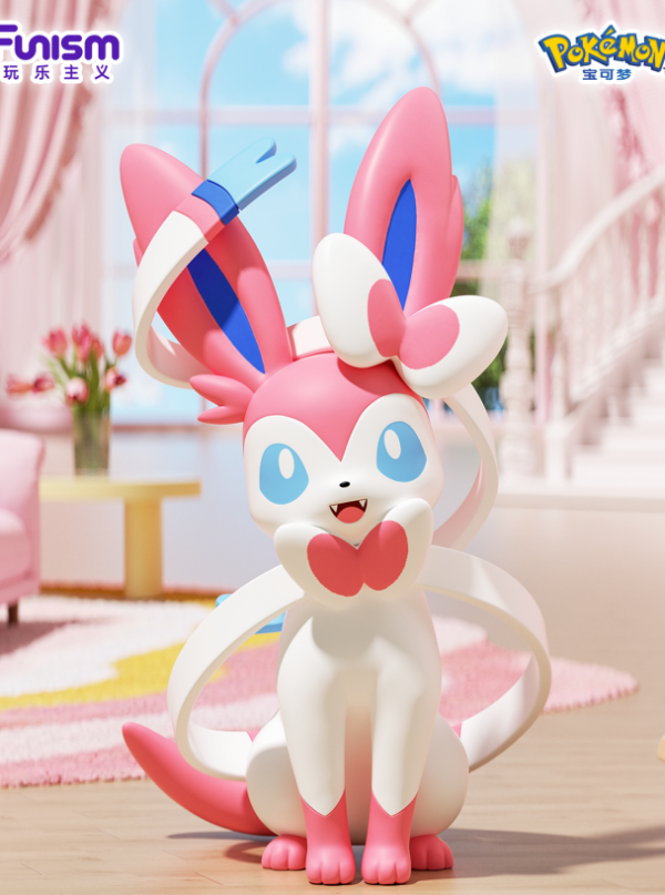 pokemon large size figure (40cm-50cm) - pokemon sylveon large size figure pokemon large size figure (40cm-50cm) - pokemon sylveon large size figure