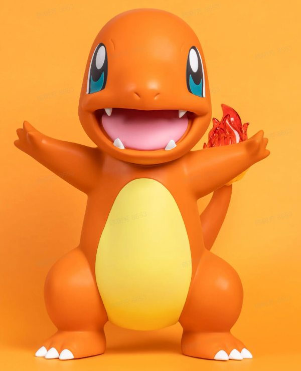 pokemon large size figure (40cm-50cm) - pokemon charmander large size figure pokemon large size figure (40cm-50cm) - pokemon charmander large size figure