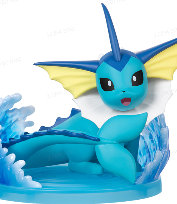 Pafig Pokémon Vaporeon Figure Pafig Pokémon Vaporeon Figure