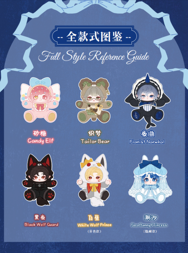 ANTOO Echo of Wonderland Plush Blind‑Box Series