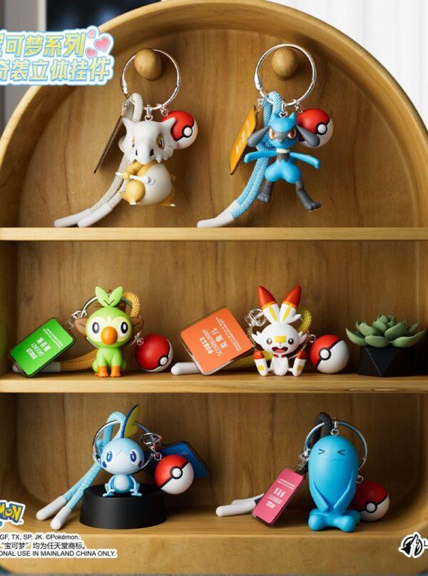 Pokémon Series Cute Raid 3D Charms Pokémon Series Cute Raid 3D Charms