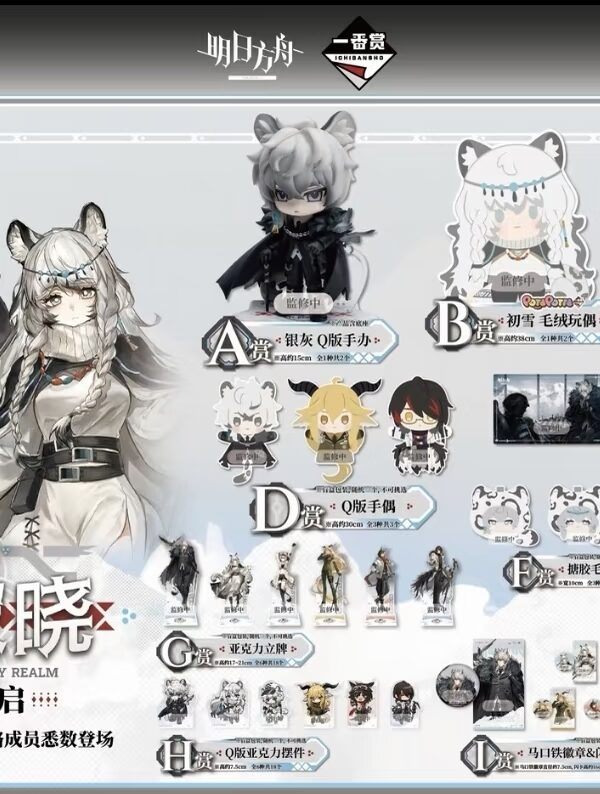 8/13 Ichiban Kuji Arknights Snow Dawn