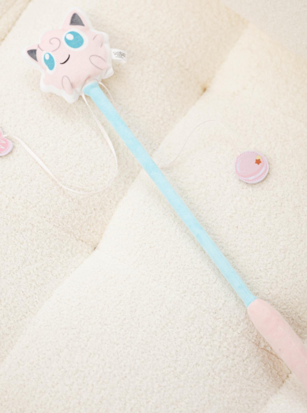 Pokémon Themed Happy Afternoon‑Series Cat Teaser Wand‑Jigglypuff Version Pokémon Themed Happy Afternoon‑Series Cat Teaser Wand‑Jigglypuff Version