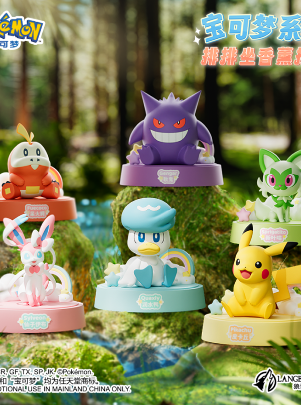 Pokémon Line-Up Scented Figurines Pokémon Line-Up Scented Figurines