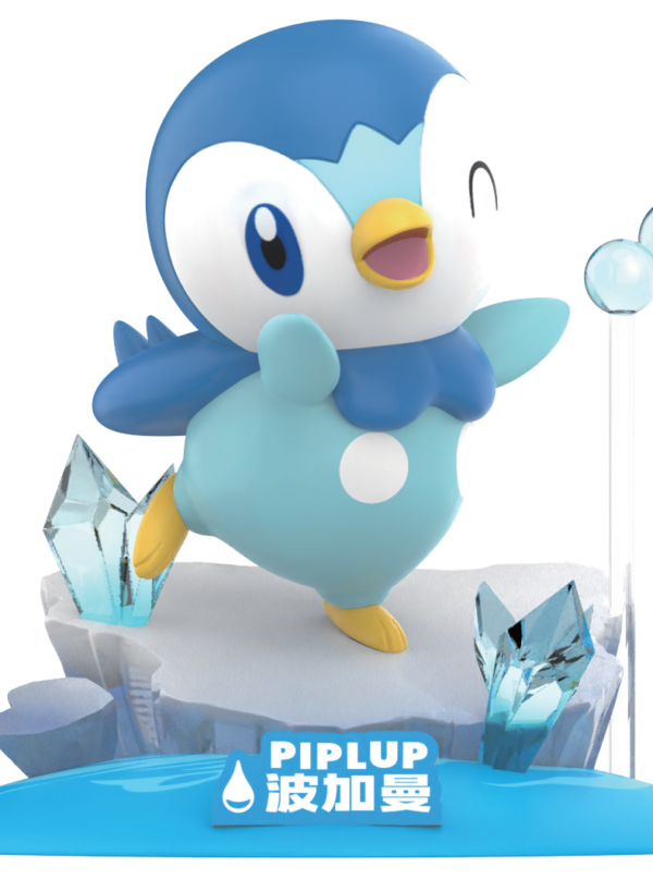 Pokémon Small Size Figure - Piplup Version