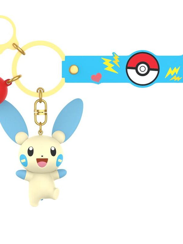 pokémon minun keychain