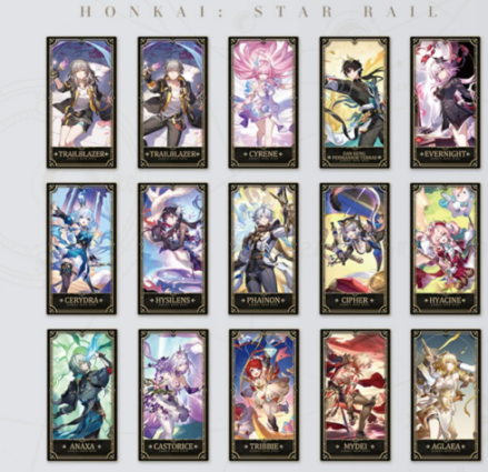 8/5 Honkai: Star Rail 2nd Anniversary Collectible Card Set Blind Box (Group B)