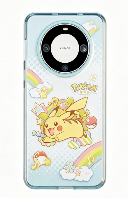 Pokémon Themed Grip Phone Case‑Vibrant Pikachu Version‑for Huawei