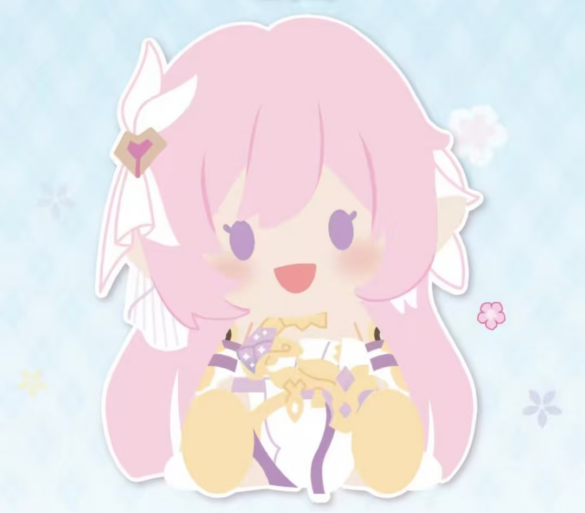 8/24 POTEPOTTE‑R Series Honkai Impact 3 Sitting Diorama Figure