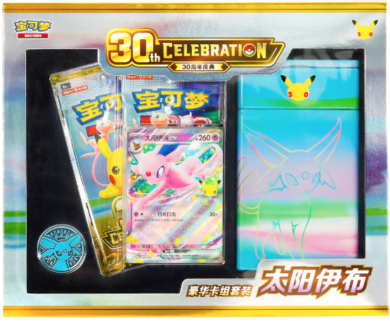 8/26 Pokémon Trading Card Game 30th‑Celebration Deluxe Deck Set‑Espeon