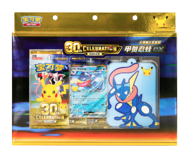 8/26 Pokémon Trading Card Game 30th‑Celebration Card Display Sleeve Set‑Greninja ex
