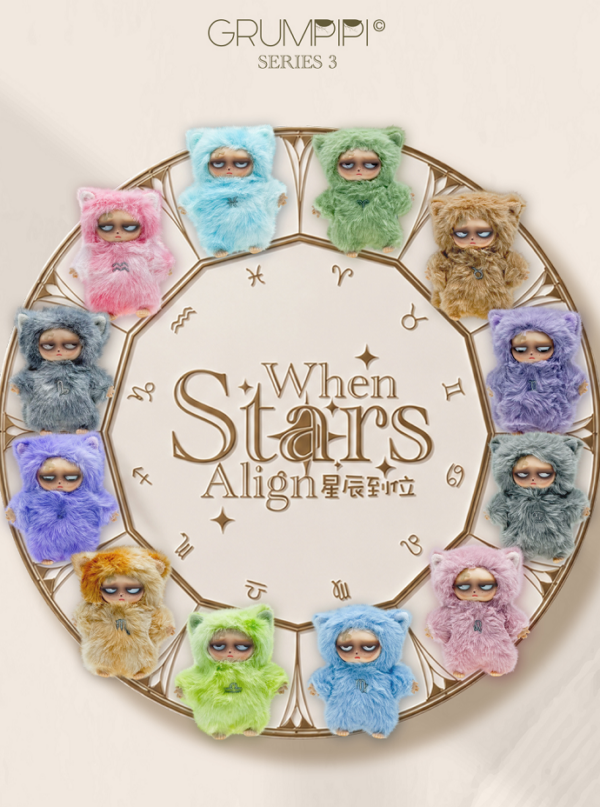 Grumpipi 8/27 Grumpipi Series 3‑Star Arrival Blind Box