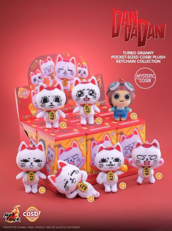 Hot Toys ZAKKA - Mini Cosbi Plush Keychain: Dandadan Turbo Granny