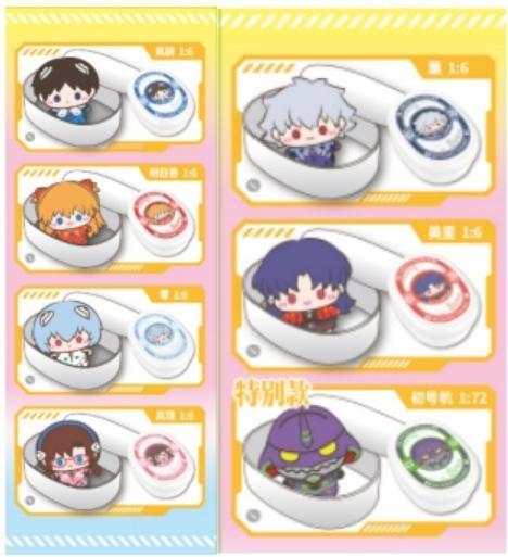 Yummybox‑Neon Genesis Evangelion‑Vol.1‑Plush Blind Box