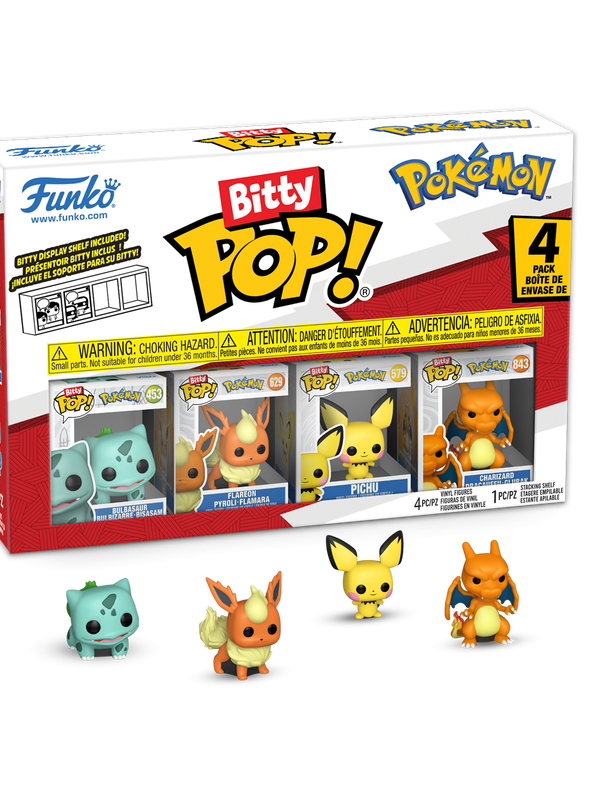 Bitty POP: Pokemon- Bulbasaur 4PK Bitty POP: Pokemon- Bulbasaur 4PK