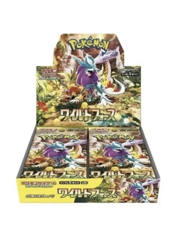 Pokémon TCG: SV5K Wild Force Booster Box (Japanese Version) Pokémon TCG: SV5K Wild Force Booster Box (Japanese Version)