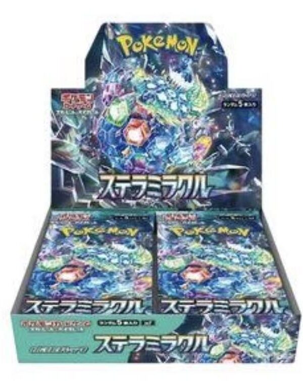 Pokémon TCG: SV7 Stellar Miracle Booster Box (Japanese Version) Pokémon TCG: SV7 Stellar Miracle Booster Box (Japanese Version)