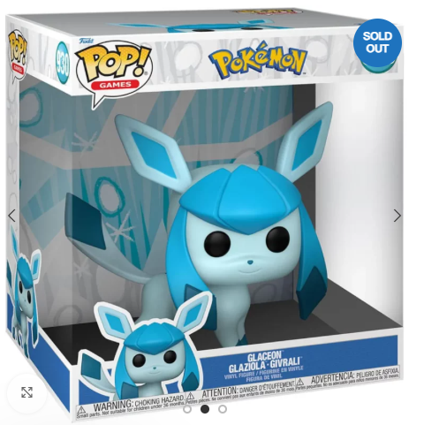POP Jumbo: Pokemon- Glaceon(EMEA) POP Jumbo: Pokemon- Glaceon(EMEA)