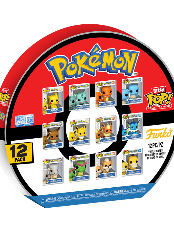 Bitty POP: Pokemon- 12pc MLTIPK