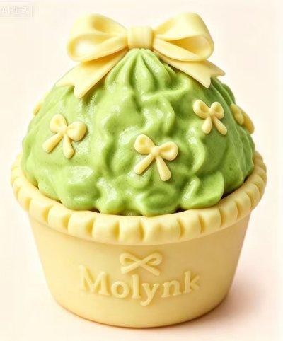 Squishy Toys--Macaron Cupcake‑Matcha Green