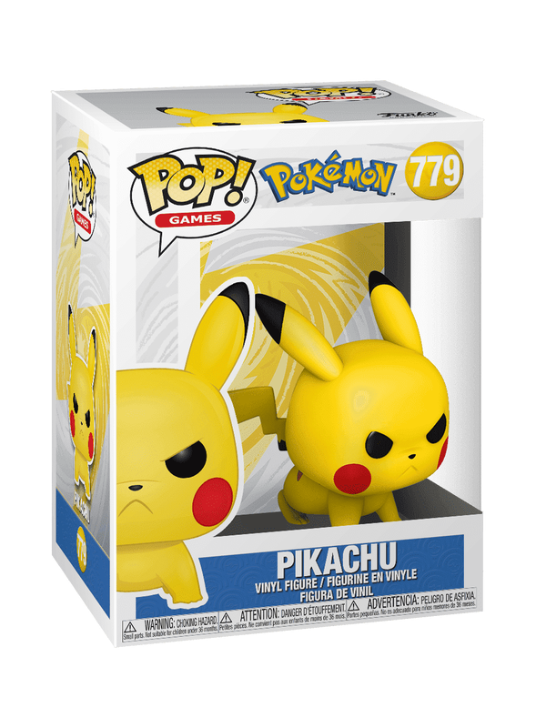 Pokemon - Pikachu (Angry Crouching) Pop! RS